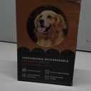 HEAPETS Dog Grooming Clippers, Low Noise, Electric Quiet, Adjustable Clipper Comb, Rechargeable Cordless Dog Hair Clippers for Dogs Cats Pets, Gold