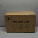 3-Light Bathroom Light Fixtures, 20" Brushed Gold Vanity Lights for Bathroom with Ribbed Clear Tulip Glass Shade, Vintage Wall Vanity Lighting Fixtures Over Mirror for Bathroom Living Room Hallway