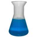 Plastic Erlenmeyer Flask Set - 3 Sizes - 50, 250, and 500ml, Karter Scientific 230C9