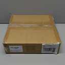 Corner Bamboo Bread Box for Kitchen Counter Large Capacity Rustic Bread Storage Container with Wavy Arcylic Transparent Door Vintage Storage for Homemade Bread (Black)