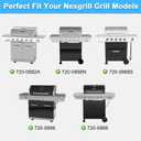 Replacement Parts for Nexgrill 720-0882A 720-0888N 720-0888S 720-0896 720-0888, Grease Tray Drip Pan & Heat Plates for Nexgrill 5 Burner 720-0882A Gas Grill