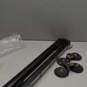 ASPL 29.5" 54 LED Strobe Light Bar Double Side Flashing High Intensity Emergency Warning Flash Strobe Light with Magnetic Base for Safety Construction Vehicles Tow Trucks Pickup (Amber/White)