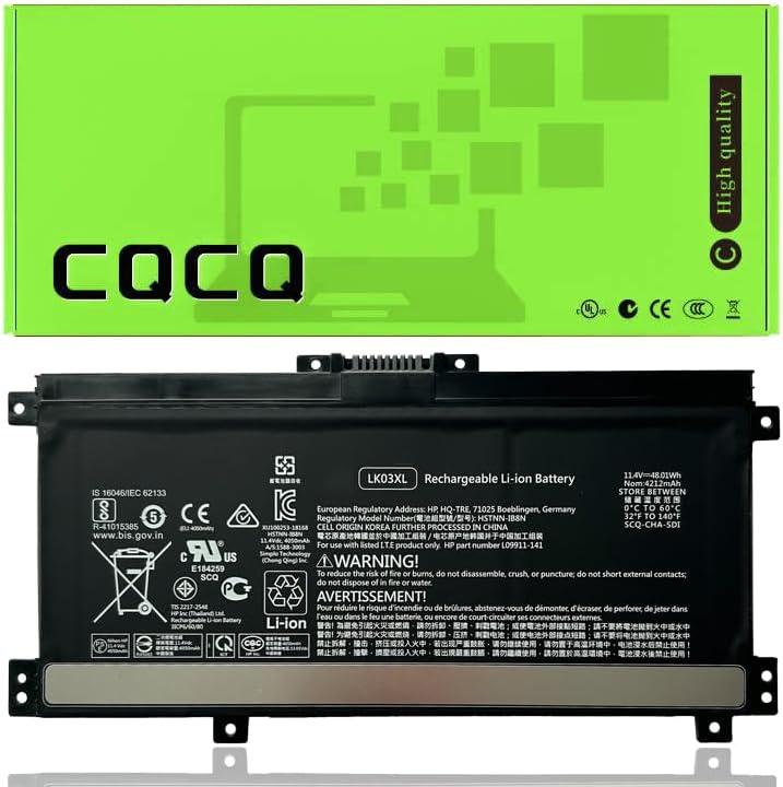 LK03XL Battery for HP Envy X360 Convertible 15m-cn0xxx 15-cr0xxx 15m-cn0012dx 15m-bp0xx 15-bq2xx 15M-cn0011dx 15m-bp112dx 15m-bp1xx 17-ae1xx 15m-bq021dx 17m-ae111dx 916368-421 L09281-855 L08855-856