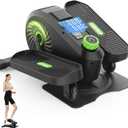 FUNMILY Under Desk Elliptical, Ellipse Leg Exerciser, Standing or Seated Mini Elliptical Machines, Portable Bike Pedal Exerciser for Seniors/Adults, Leg Workout Equipment for Home/Office (Green)