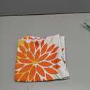 DFXSZ Outdoor Pillow Covers 18x18 Inch Set of 2 Orange Yellow Red Flower Decorative Waterproof Fall Summer Outdoor Pillow Covers for Patio Funiture Garden Couch 168G18