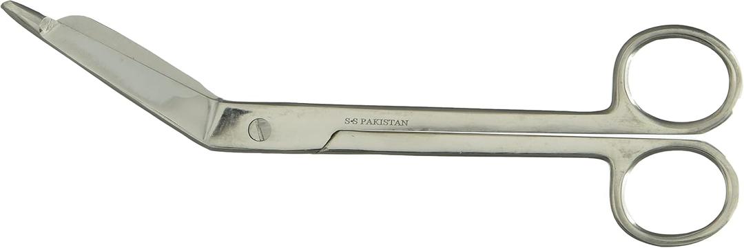 MUELLER Sports Medicine Medical Scissors, Ambidextrous, Blunt Tip Stainless Steel Trauma Sheers, For Quick & Safe Tape Removal, Silver