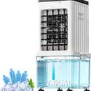 Portable Air Conditioners, Swamp Cooler Portable AC Unit with Removable 2.6 Gal Water Tank, Windowless Evaporative Air Cooler with 3 Speeds for Bedroom & Office, Fast Cooling Portable AC for Home Use, Normal