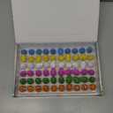 60PCS Small Hatching Dinosaur Eggs for Dinosaur Birthday Party Favors Easter Egg Fillers Goodie Bag Stuffers Classroom Carnival Prizes Bulk Pinata Novelty Grow in Water Dino Eggs with Toys Inside