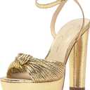 Jessica Simpson Women's Immie Platform Sandals Gold, 12M