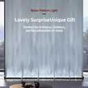 24W RGB LED Water Wave Light Bar with Remote | 200+ Colors & Adjustable Brightness for Gaming Room, Bedroom, Home Theater Ambiance Lighting (13.94 inch)