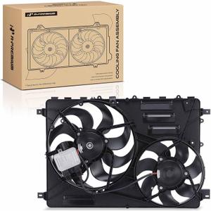A-Premium Engine Radiator Cooling Fan Assembly with Controller