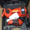 STANDTALL Electric Car Jack Kit 5 Ton 12V Electric Jack for Car with Impact Wrench and Tire Inflator Pump for SUV Sedan Truck Change Tires Garage Repair