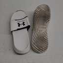Under Armour Men's Ignite Select Slides (12, (100) White/White/Black)