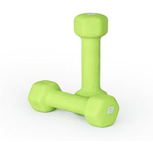 CAP Barbell Neoprene Dumbbell Weights Pairs & Sets | Multiple Colors (2 lb Pair)