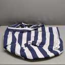 Fit & Fresh Large Beach Bag for Women - Extra Large Travel Tote With Pockets (Navy)