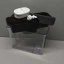 Waterdrop 35-Cup Slim Water Filter Dispenser, Large Capacity, 200-Gallon Long-Life, Faster Filtration, Reduces Chlorine, PFOA/PFOS and More, BPA Free, Black (with 1 Filter)