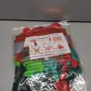 Bonropin 183pcs Christmas Balloon Garland Arch kit with Christmas Red Lime Dark Green Metallic Green Balloons Candy Cane Gift Box Explosion Star Foil Balloons for Xmas Party Decorations