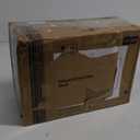 LFI Lights Edge-Lit UL 924 Listed Red Exit Sign  Self Testing, Modern Brushed Aluminum Housing, LED Illumination, Hardwired with Battery Backup, UL Listed, Single-Sided Clear Acrylic Panel for Sleek Commercial & Residential Safety Compliance