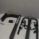 Retrospec Lenox 2-5 - Bike Hitch Rack for Cars, Trucks, SUVs with 2 Hitch | Foldable Steel Frame with Anti-Rattle Adapter, Tie Down Cradles and Straps - Fits Most Frames (Black)