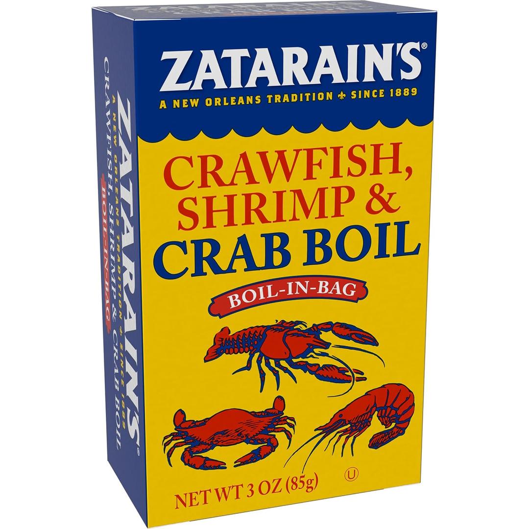 Zatarain's Crawfish, Shrimp & Crab Boil, 3 oz (3 Ounce (Pack of 1))