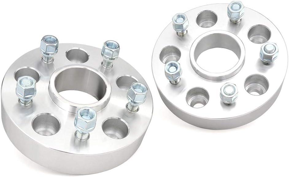 Rough Country 2" Aluminum Wheel Spacers for Ram 1500 4WD (2012-2018 & Classic) - Fits 5x5.5 Bolt Pattern, Pair