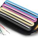 SAPHUE 2-Dual Blade Electric Guitar High Output Track Type Four Coil Humbucker Pickup Rainbow