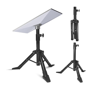 Starlink Gen 3 Tripod Stand, Adjustable HeavyDuty Mount, Supports Gen 3/V4 and Standard Kickstand Dish, Height Adjustable from 2 to 4.5 Feet, Comes with Slidein Pipe Adapter