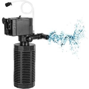 Yaubay 18W Aquarium Internal Filter for 55-120 Gallon Tanks, Power Biochemical Sponge Fish Turtle Tank Filter with Aeration System, Silent Submersible Filters, 264 GPH