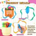 Sayglossy 48 Sets End of Year Student Gift Includes Retractable 0.5mm 10 in 1 Multicolor Ballpoint Pen with Gift Cards, Bookmarks for Graduation Student Gifts, Classroom Prizes, Party Favors