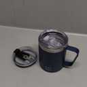 WETOWETO 14 oz Coffee Mug, Vacuum Insulated Camping Mug with Lid, Double Wall Stainless Steel Travel Tumbler Cup, Thermal Coffee Mug, Powder Coated Navy Blue