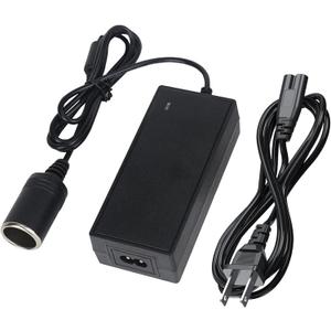 12V 5A Power Adapter Converter for Coleman Electric Cooler 5232D640T Thermoelectric Cooler 120 Volts to 12V DC Car Auto Boat RV Cigarette Lighter Plug Socket Power Supply Cord PS