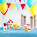 Frcctre 200 Pack Mexican Party Cups, 12 oz Cinco De Mayo Disposable Clear Plastic Cups Mexican Theme Party Decor Supplies for Taco Party Birthday Halloween Day of the Dead, 2 Styles