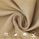 Boys Cargo Jogger Pants - Elastic Waist Casual Sweatpants, Teenage Relaxed Fit Workwear Pants with Pockets (12-13 Years, Khaki)