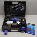 Ontel Turbo Jet HydroX5 Pro Portable Cordless Pressure Washer (21V 3000mAh Battery), 6-in-1 Nozzle, Dual Water Source, 16ft Detachable Hose