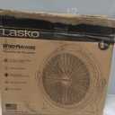 Lasko WINDMACHINE 20" High Velocity Floor Fan with 3 Speeds, 360 Directional Airflow, Portable Air Circulator Fan for Home, Garage & Workshop, Fully Assembled, Gray, 3301, 25.1 in. High