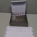 Under Desk Table Drawer Storage Organizer,2 Pack Large & Medium Slide Out Desk Drawers - Hidden Desktop Organizer,Attachable Pencil Storage Tray Under Table