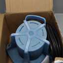 Little Giant 577301 APCP-1700 Automatic Swimming Pool Cover Submersible Pump, Blue & AG-Lite Rubber Hot & Cold Water Rubber Garden Hose: Ultra-Light & Super Strong (5/8" x 15') - BSAL5815
