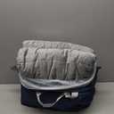 OMYSTYLE King Size Weighted Blanket 20lbs(88''x104'', Double-Sided), Reversible Weighted Blanket with Warm Short Plush and Cool Tencel Fabric for All Season Use - Carry Bag Included (Grey)