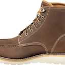 Carhartt Men's Waterproof 6" Moc Steel Toe Wedge Work Boot (Brown)
