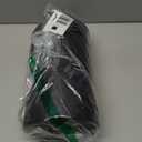 CIVAGO Gallon Insulated Water Bottle Jug with Straw, 128 oz Large Stainless Steel Water Flask, Big Metal Thermal Mug with 3 Lids for Sports, Travel, Gym, and Camping, Black