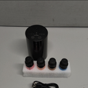 Airversa Waterless Essential Oil Diffuser Starter Kit with 4 x 10mL Fragrance Oil, Battery Operated Mini Scent Air Machine Portable Diffuser for Home Car Office, AN8 Kit2 Black