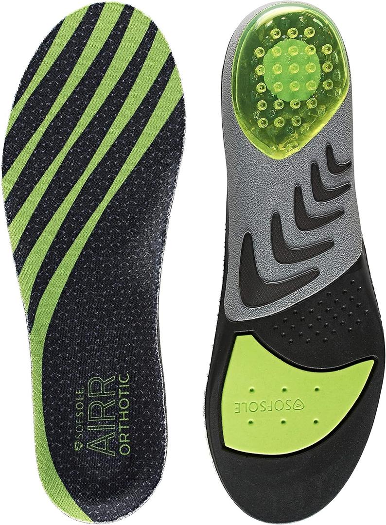Sof Sole Women's AIRR Orthotic Support Full-Length Insole (Women's 5-7.5)