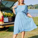 Hanna Nikole womens Soft (Blue)