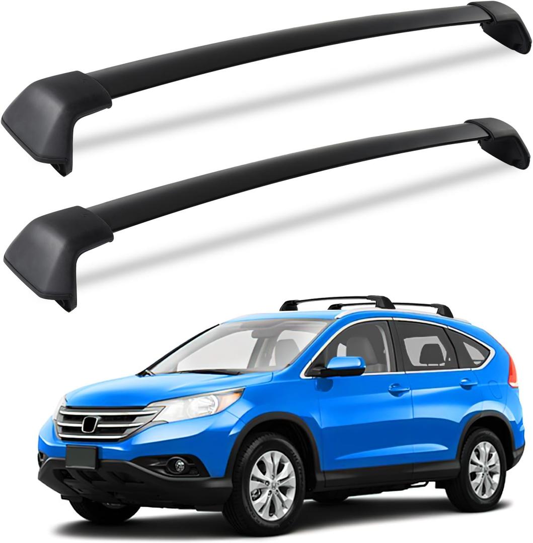 Wonderdriver Roof Rack Cross Bars Fit for Honda CRV CR-V 2012 2013 2014 2015 2016 with Side Rails, Aluminum Roof Rails Crossbars cargo bars Canoe Bike Kayak Car Snowboard Rooftop Cargo Carrier Luggage