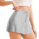 5 Pack: Womens SuperSoft Comfy Stretch Pajama Lounge Shorts Elegant Sleepwear Cozy Pajama Bottoms Cute Sleep Shorts (S)