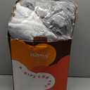 Bearhug Electric Blanket King Size 100" x 90" Dual Controllers Heated Blanket, 10 Heat Settings, 1-12 Hour Auto Shut-Off, Faux Fur & Sherpa Dual-Sided, Machine Washable, Gift-Ready Elegant Packaging (Silver Shade Gradient Stripe)