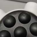 Mini Handheld Massager, Small Handheld Massager for Whole Body, Shoulders, Neck, Back, Leg, Pain Relief & Relaxation - Panda Gifts (White)