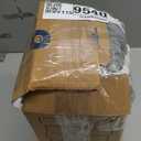 Bedsure GentleSoft Sherpa Fleece Throw Blanket for Couch, Non-Heated, Thick & Warm Cozy Blanket for Winter, Soft Fuzzy Plush Throw Gifts for Women and Men, Grey, 50x60 Inches