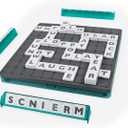 Spin Master Games, Upwords, Classic Word Game with Stackable Letter Tiles, Family Board Game, Crossword Activity, 1-4 Players, for Ages 8 & Up
