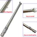 Parts DA118 19.5" Stainless Steel Grill Burners for Weber 62752, Weber Genesis 300 Series (2011-2016), Genesis E310 E320 E330 S310 S320 S330 Gas Grills with Front Control Knob